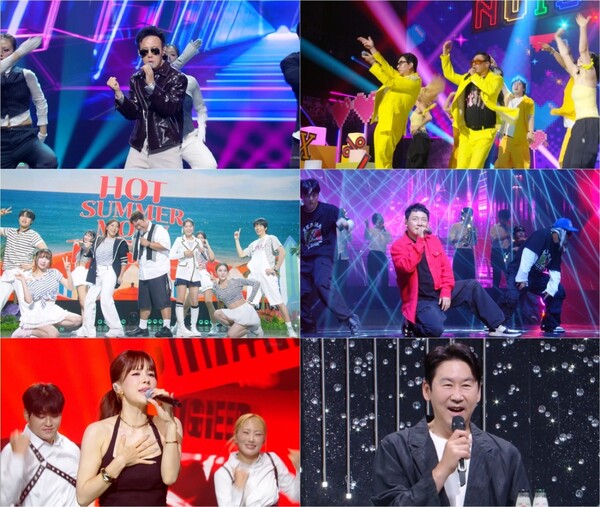 KBS2의 인기 음악 예능 프로그램 '불후의 명곡'이 이번 8일 오후 6시 5분에 'K-POP 타임머신 특집' 2부를 방송할 예정이다. 온라인 캡쳐