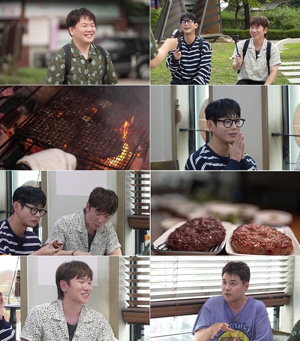 가수 케이윌과 테이가 ‘전현무계획4’에 합류하면서 전현무와 곽튜브와 함께하는 유쾌한 먹방 여행이 시작됐다. 온라인 캡쳐