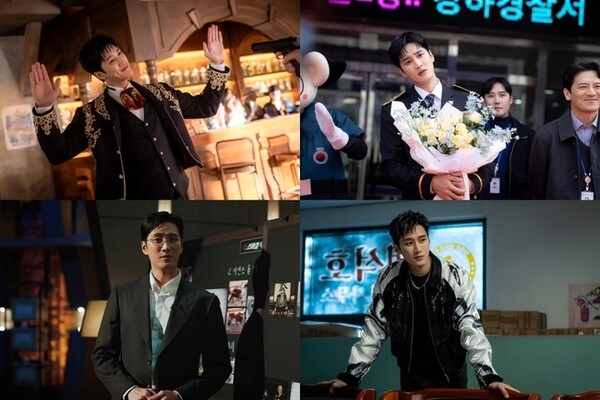 배우 안보현이 SBS 금토드라마 '재벌X형사2'에서 선보이는 다양한 언더커버 변신이 많은 관심을 끌고 있다. 온라인 캡쳐
