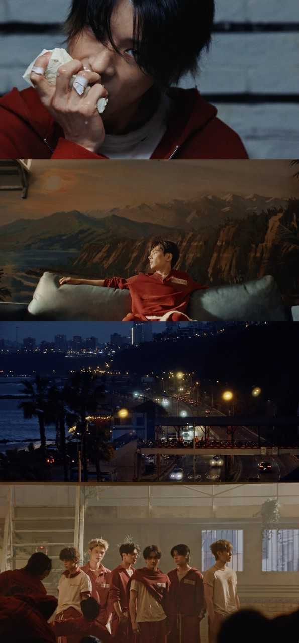그룹 엔하이픈이 최근 미니 8집 ‘THE SIN : BLISS’의 메인 트랙인 'Bloody Paradise'의 뮤직비디오를 공개하며 주목받고 있다. 온라인 캡쳐