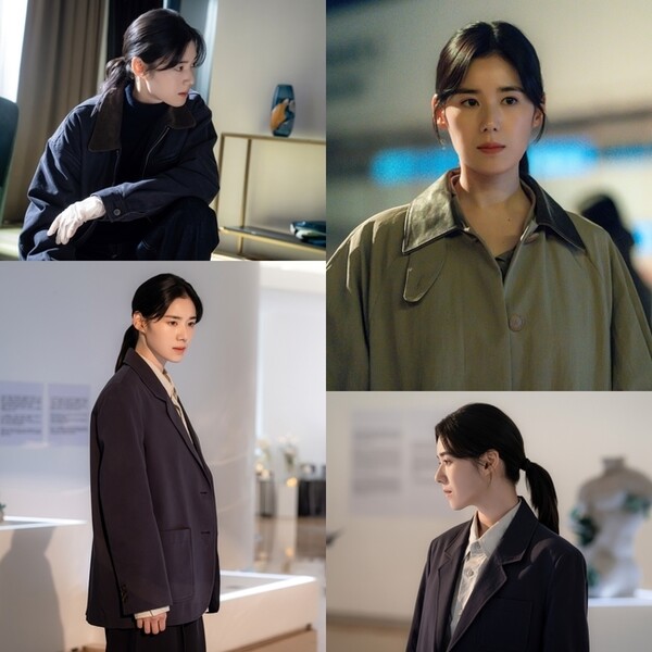 정은채가 출연 중인 드라마 '재벌X형사2'에서 그녀의 숨겨진 과거가 드러나며 시청자들의 눈길을 사로잡고 있다. 온라인 캡쳐