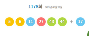 1178회 로또 추첨 현장